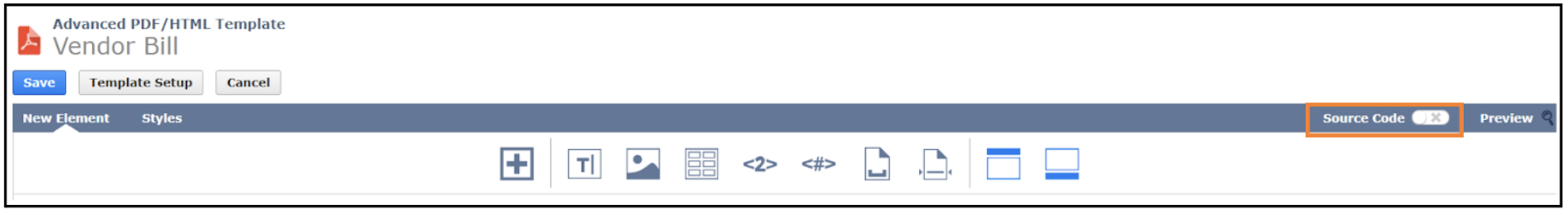 netsuite advanced pdf template