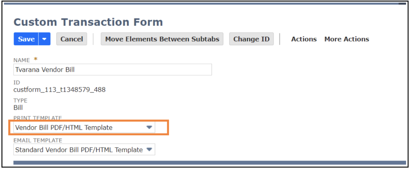 netsuite advanced pdf template