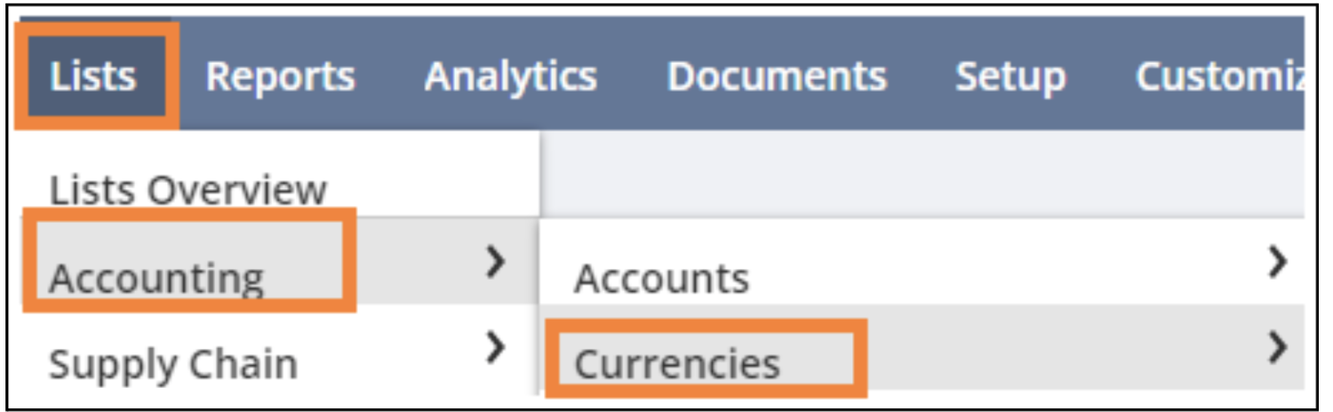 netsuite multi currency