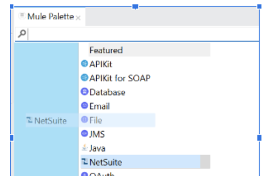 NetSuite Mulesoft connector