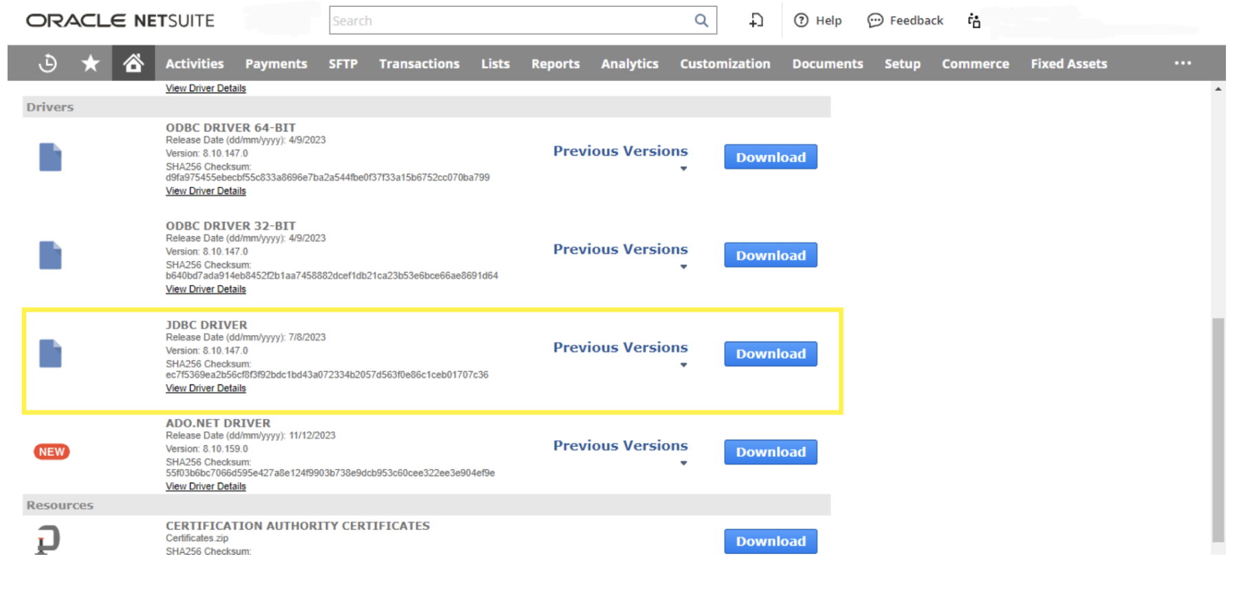 NetSuite Boomi database query