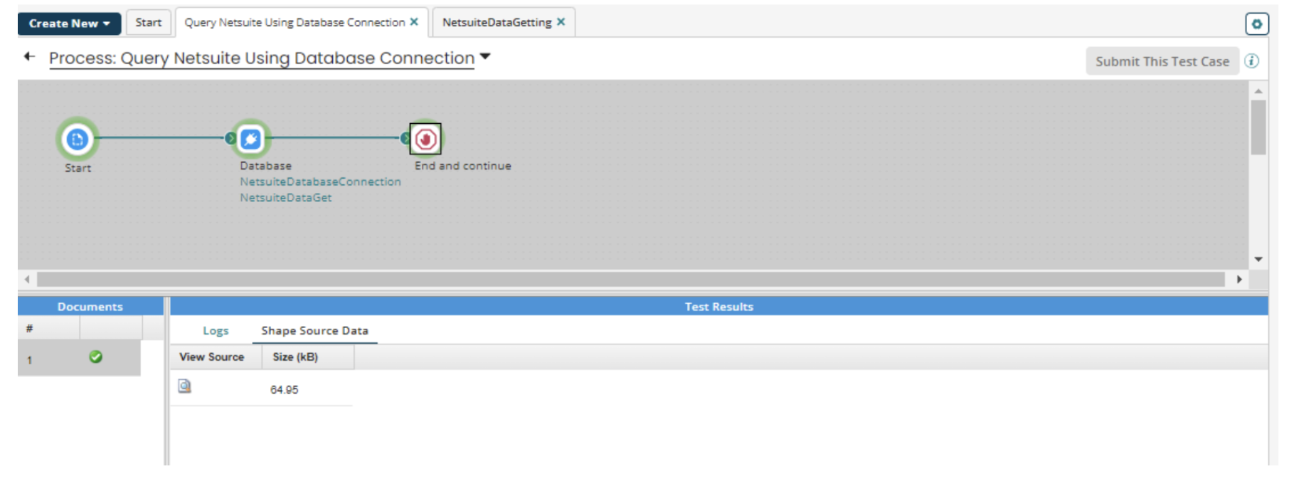 NetSuite Boomi database query