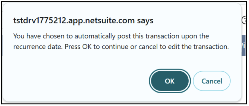 netsuite memorized transactions