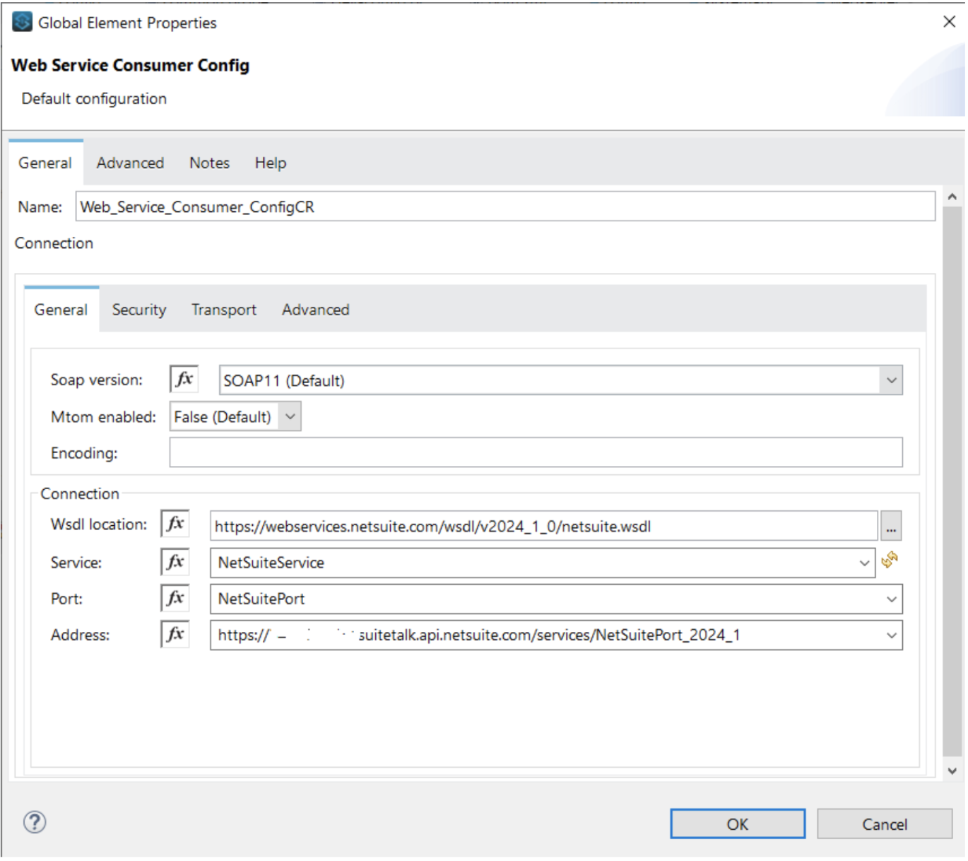 MuleSoft Web Service Consumer