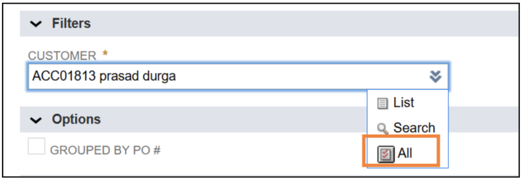 netsuite invoice grouping 