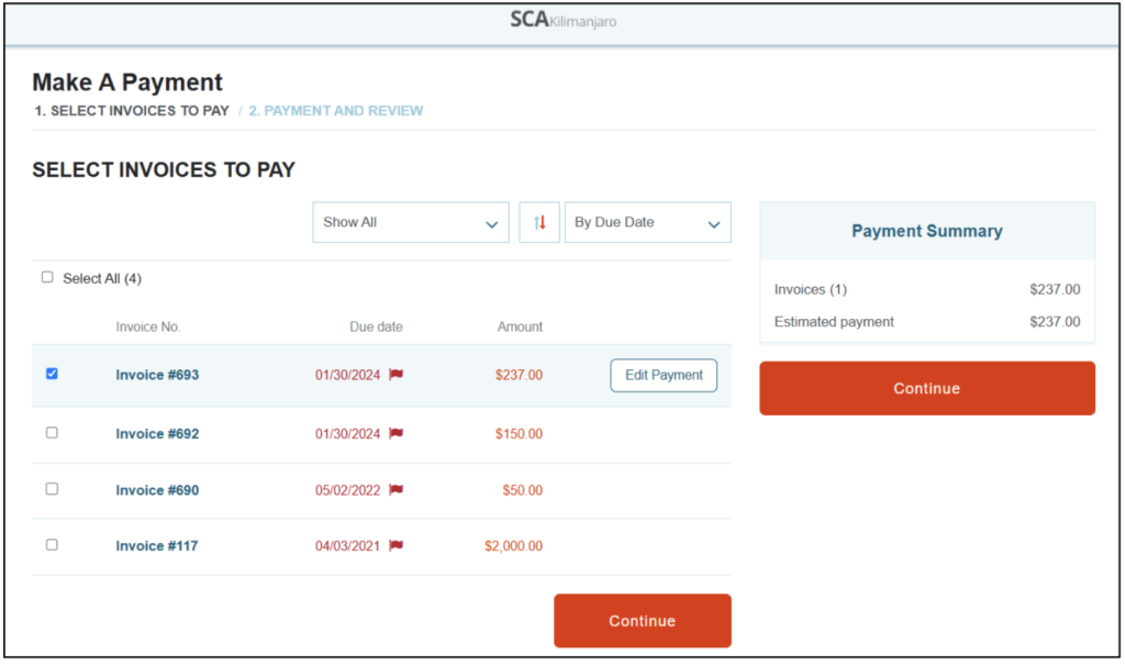 suitecommerce advanced make payments